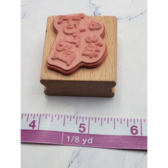 It's A Party Wood Mounted Rubber Stamp Greenbrier - Picture 7 of 7